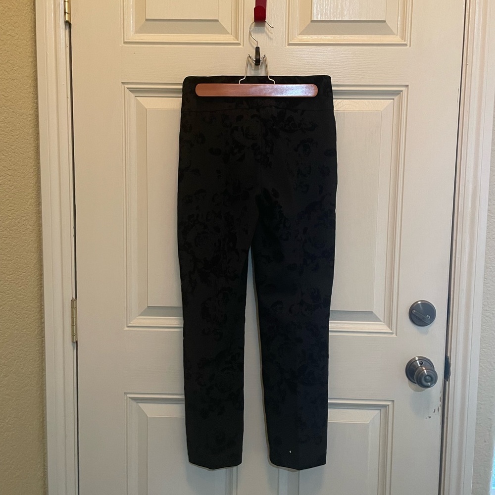 Black Jules and Leopoldo pull on dress pants  size S/P